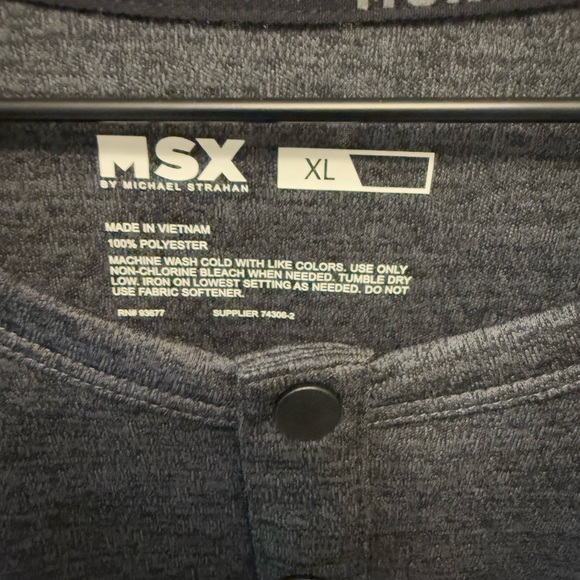 NWT 2 Pc Bundle MSX Shirt LS & Champion C9 Polo Shirt SS XL - Picture 8 of 14